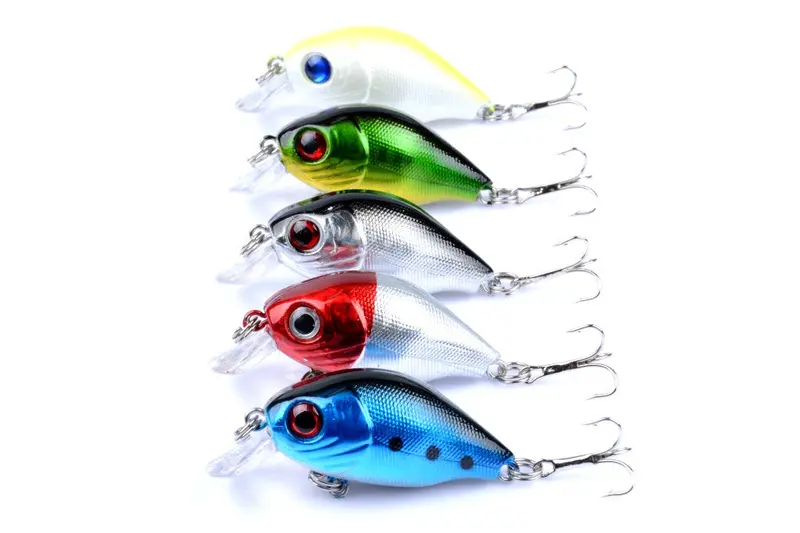 5-Piece 5.5 Cm Crankbait Popper Lure Set – Saltwater Surface Fishing Tackle 1