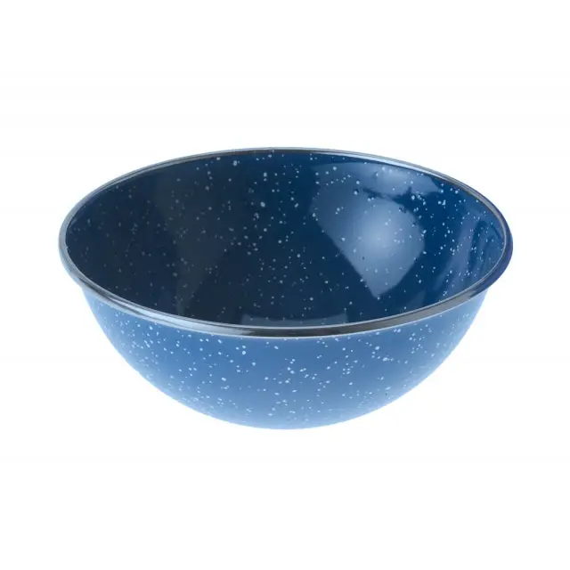 6-Inch Enamel Mixing Bowl – Durable Camp Kitchen Essential 1