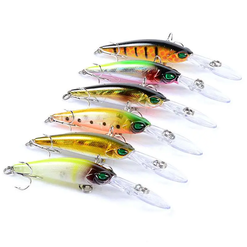 6-Pack 9.4 Cm Popper Minnow Lures – Balanced Surface Action For Diverse Waters 1