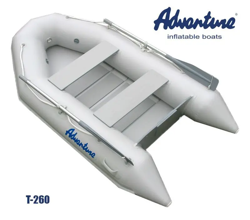 Adventure Travel T-260 Lightweight Foldable Inflatable Boat 2