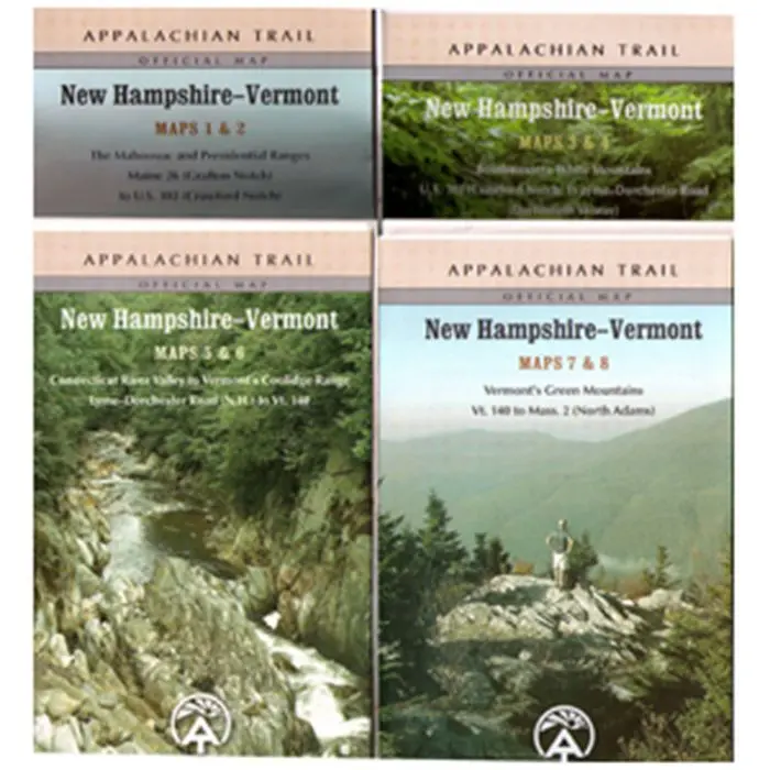 Appalachian Trail Conservancy Nh & Vt Topographic Map Set 1