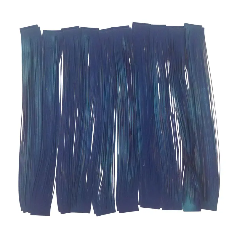 Artizan 22-Strand Silicone Skirt In Metallic Blue – 20-Piece Pack 1