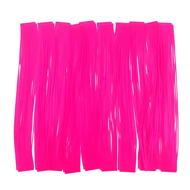 Artizan 22-Strand Silicone Skirt In Metallic Pink – 20-Piece Pack 1