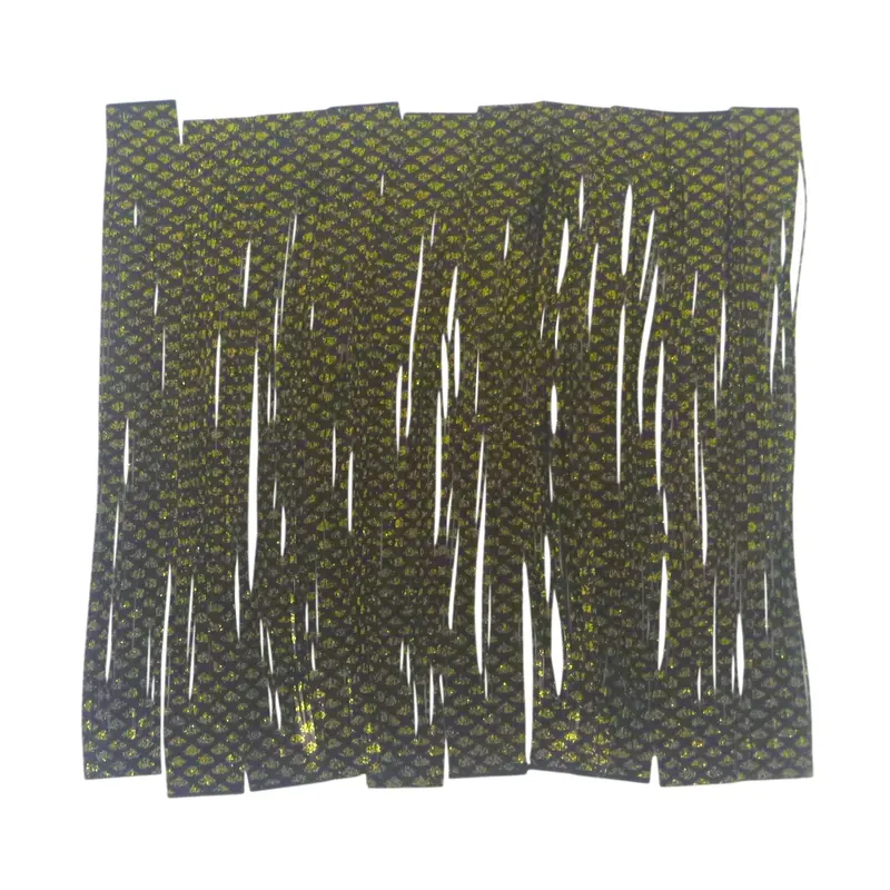 Artizan 22-Strand Silicone Skirt In Natural Black & Gold – 20-Piece Pack 1