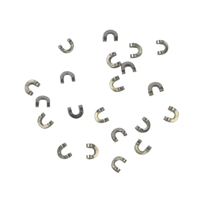 Artizan Folded Brass Clevis – Small, 20-Pack 1