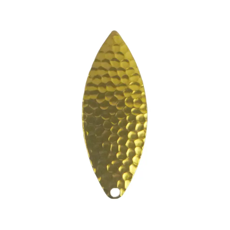 Artizan Hammered Willow Leaf Blades – 57Mm, Brass, 5-Pack 1