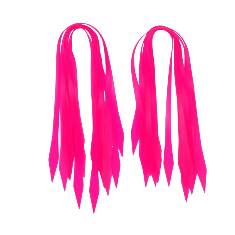 Artizan Hot Pink Silicone Lure Tails (20-Pack) 1