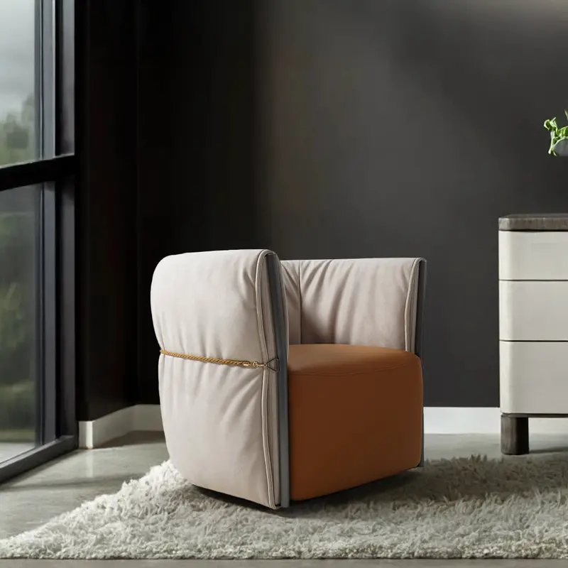 Baxter Upholstered Armchair (Mll-A134) 1
