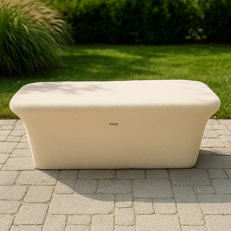 Beige Indoor-Outdoor Bench – Xk-8172B 1