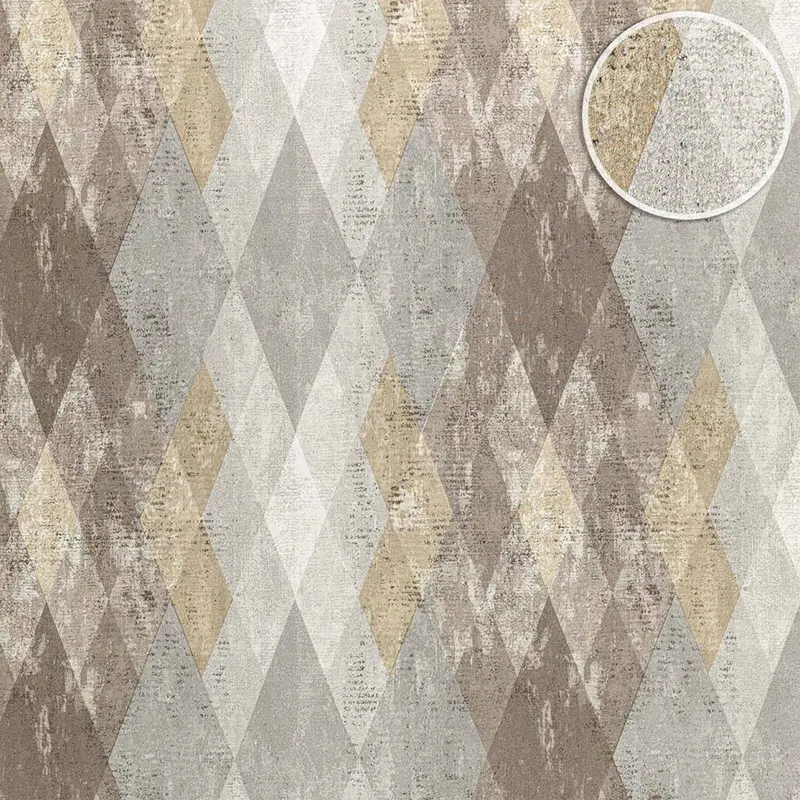 Bergama Contemporary Wallpaper 902-3 – Asymmetrical Balance And Airy Composition (A3-1, Lot 220114) 1