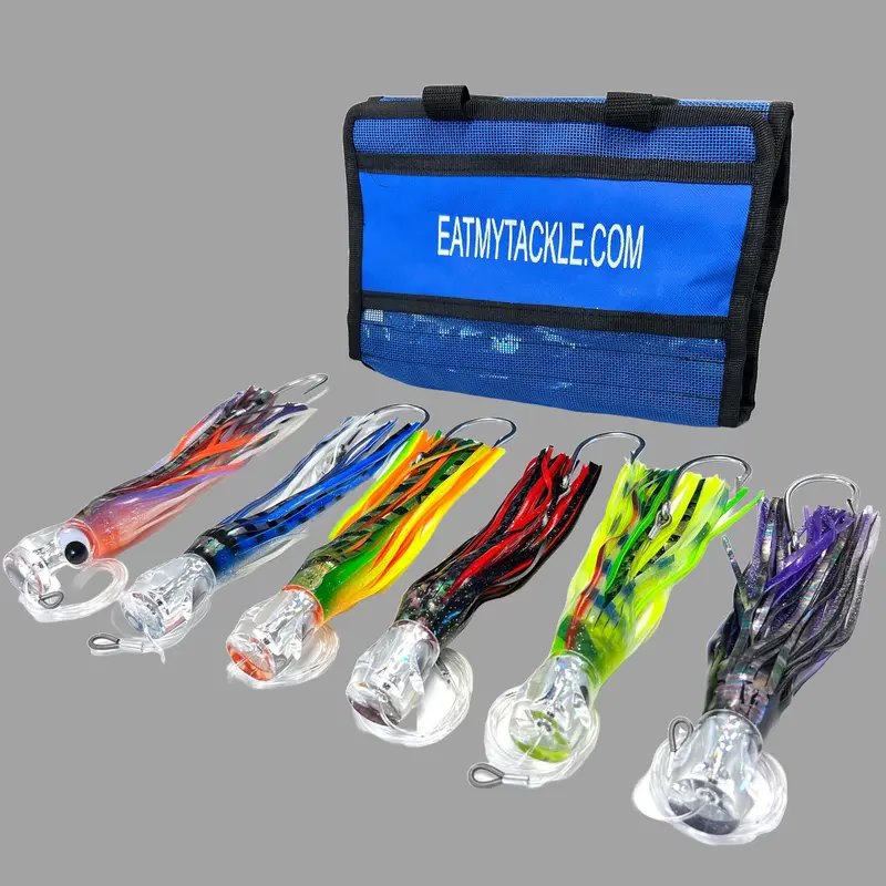 Billfish Pro Rigged Pack: Six Ready-To-Fish Saltwater Lures 1