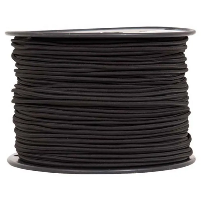 Black 1/8-Inch Elastic Shock Cord 1