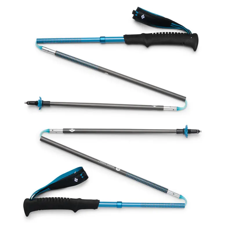 Black Diamond Distance Carbon Z Trekking Poles – Foldable & Lightweight 1