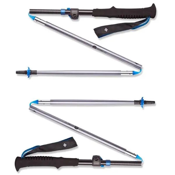 Black Diamond Distance Flz Trekking Poles – Adjustable Carbon Fiber Hiking Staffs 1