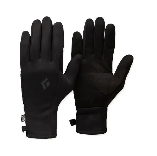 Black Diamond Heavyweight Screentap Liner Gloves For Touchscreen Compatibility 1