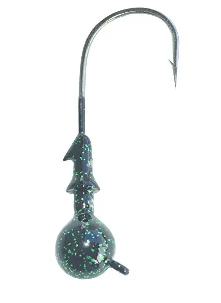 Blue Water Candy X-Eyed Ball Head Jig 1