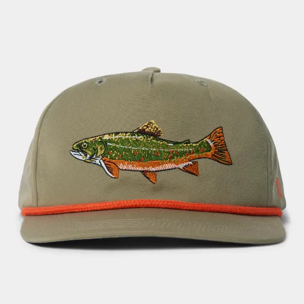 Brook Trout Embroidered Outdoor Hat 1