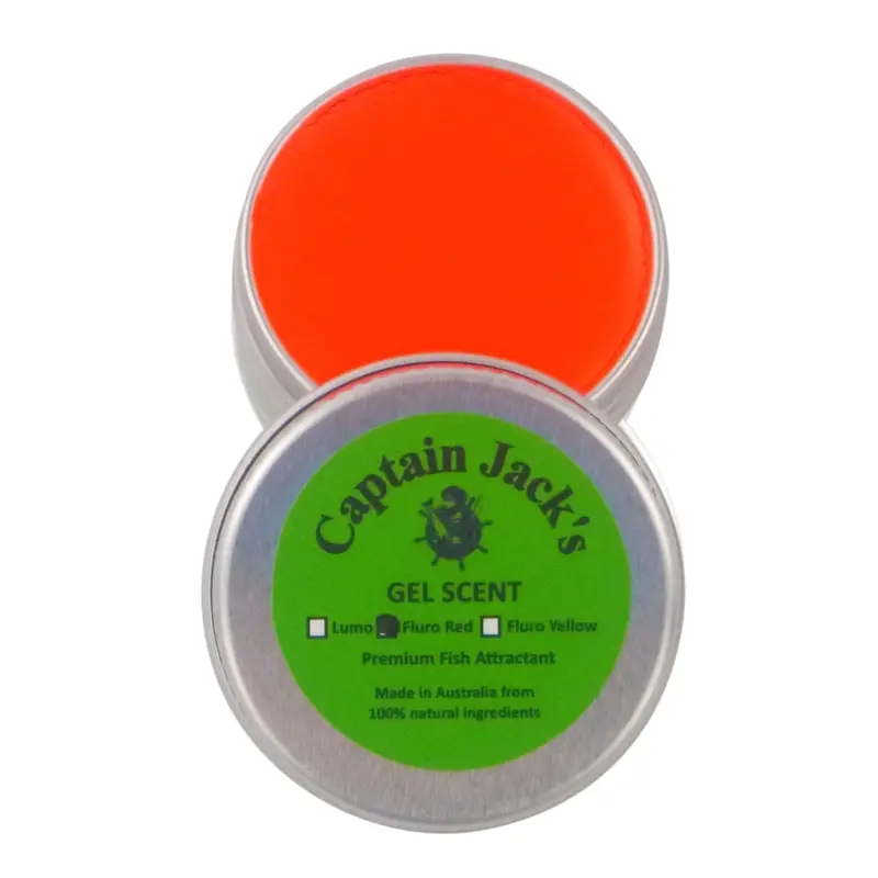 Captain Jack'S Fluoro Red Gel Scent – 15G Tin 1