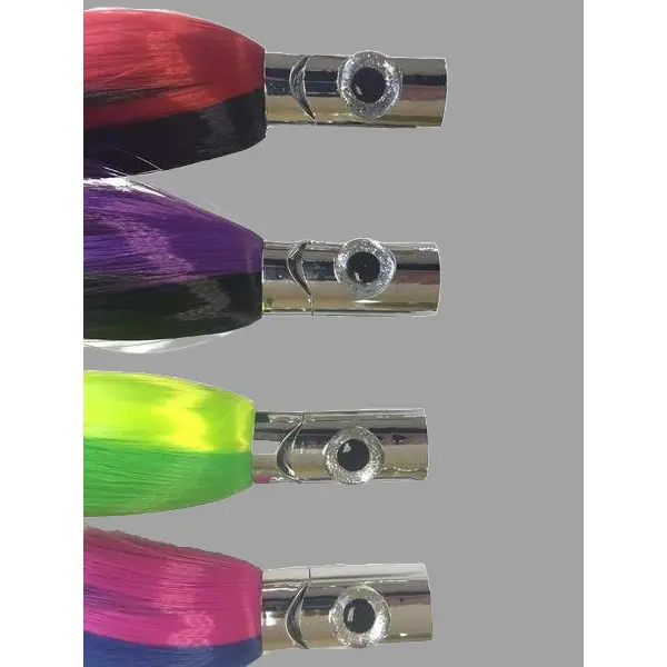 Chrome Head Ilander Lure Pack – 4-Pack Shiny, Reflective Trolling Baits 1