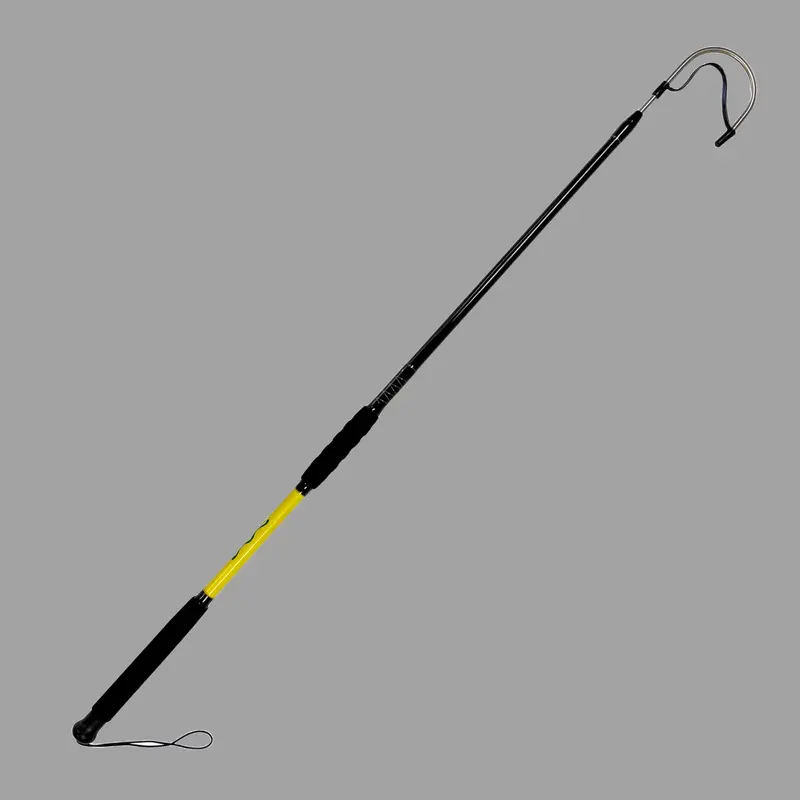 Classic Hooked Stainless Steel Fishing Gaff – Fiberglass Shaft With Eva Foam Grip 1