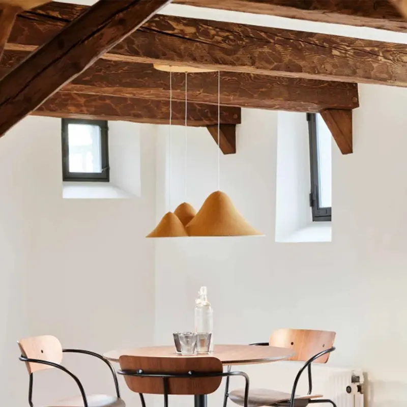 Compact Felt Pendant Lamp – Small-Sized Ambient Light (Fy-Pe399-S) 1