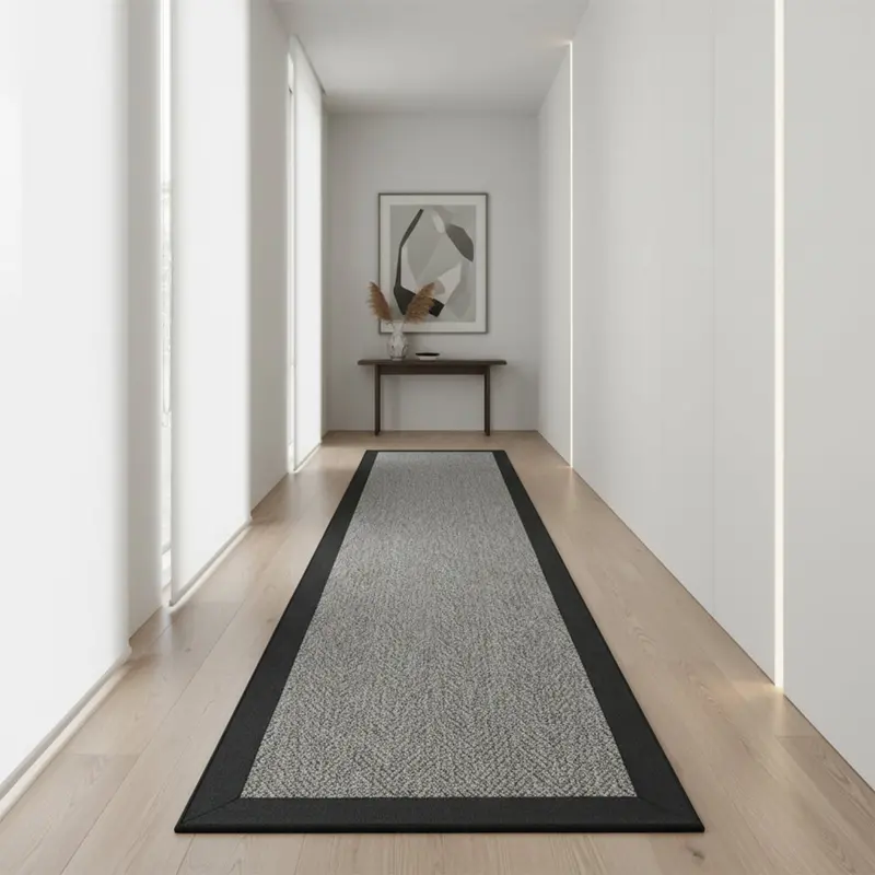 Compact Runner 300X80 Cm Berlin Sisal Rug – Textured Organic Style 1