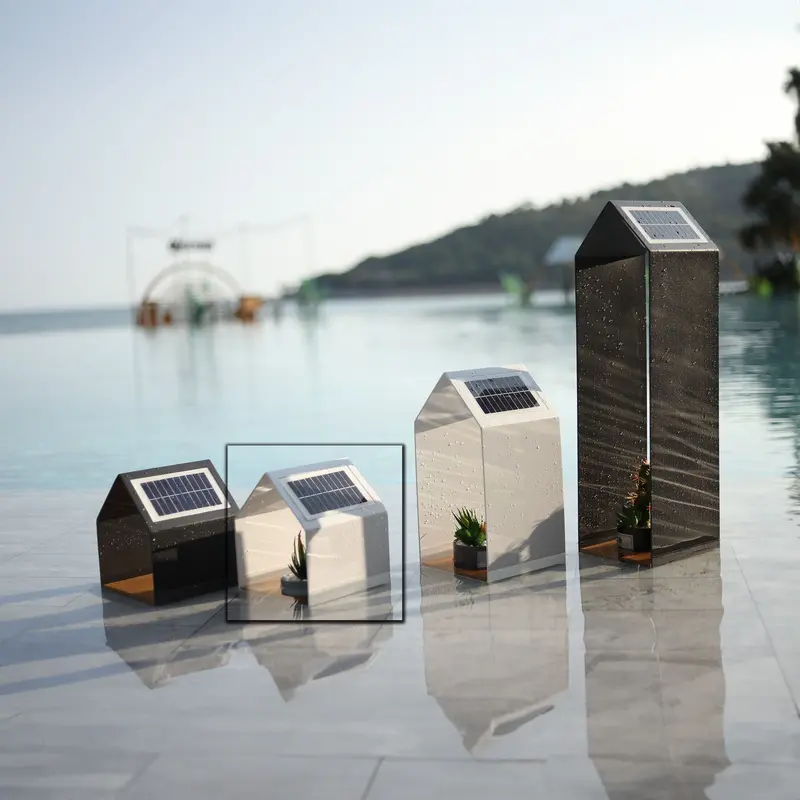 Compact Sand-Matte Outdoor Accent Light – Myx-Ls0102 1