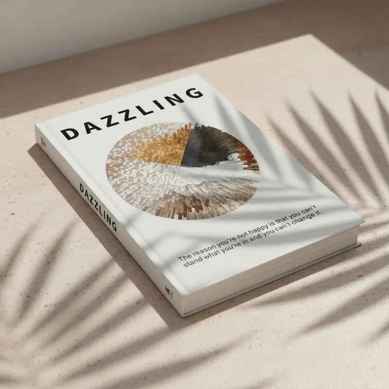 Dazzling Visual Design Decorative Book – Fy-19 1