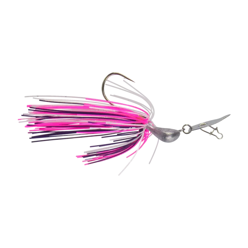 Dekoi 14G Bladed Swim Jig – Hot Flash Chatterbait Lure, 2-Unit Set For Aggressive Fish Attraction 1