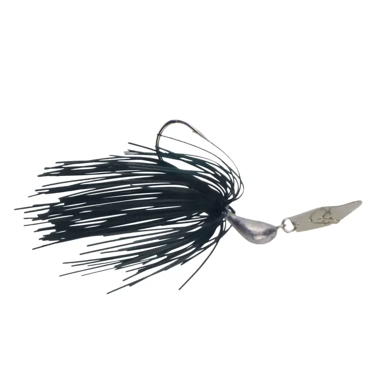 Dekoi 7G Bladed Swim Jig (Chatterbait) – Metallic Seaweed Tone (2-Pack) 1