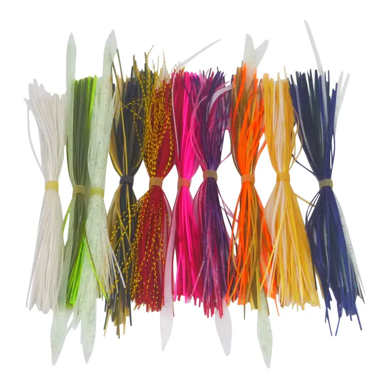 Dekoi Assorted Soft Lure Skirts – 10-Piece Variety Pack 1