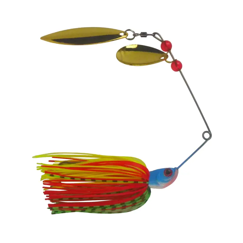 Dekoi Ls20 18G Closed-Eye Spinnerbait – Bright Flush Colorway (2-Pack) 1