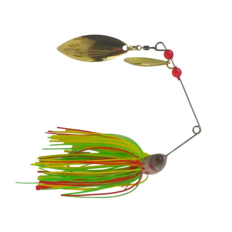 Dekoi Ls22 20G Closed-Eye Spinnerbait – Citrus Lemon-Lime (2-Pack) 1