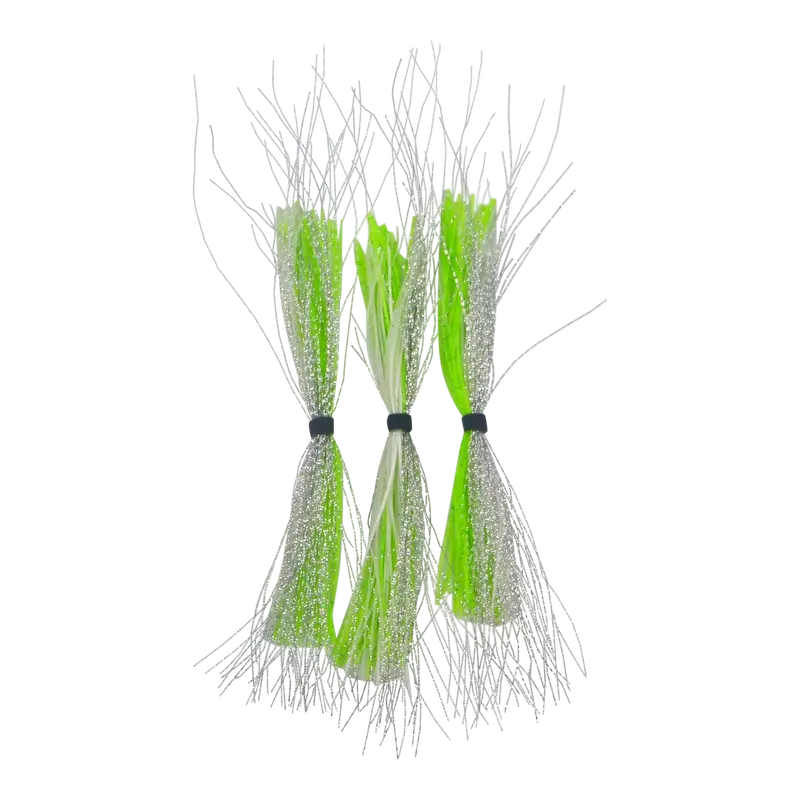 Dekoi Silver Chartreuse Krystal Flash Skirt 1