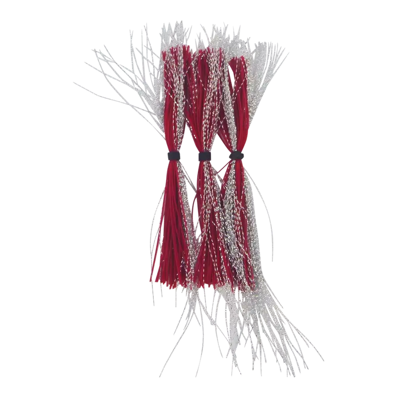 Dekoi Silver Neon Krystal Flash Lure Skirt 1