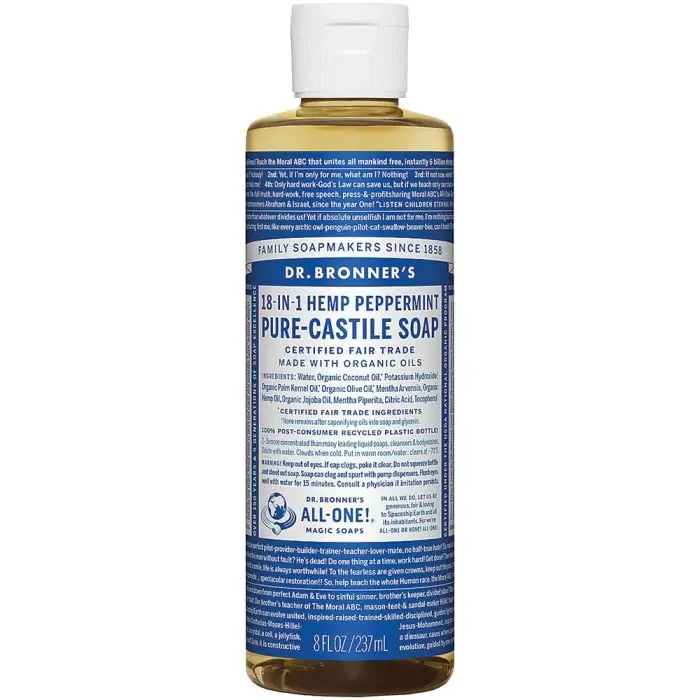 Dr. Bronner’S Pure-Castile Liquid Soap – Concentrated Organic Body Wash 6