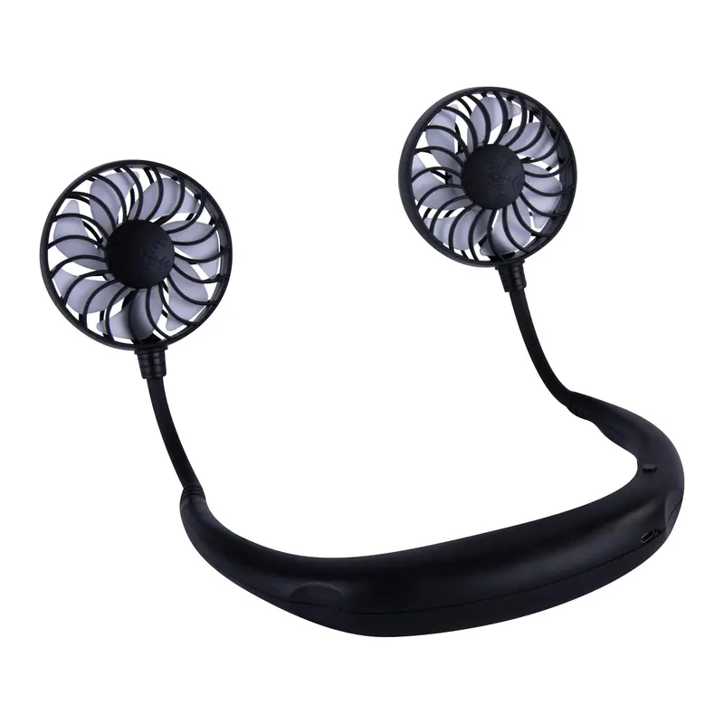 Ergonomic Hanging Neck Fan With Usb Charging – 3-Speed Design 1