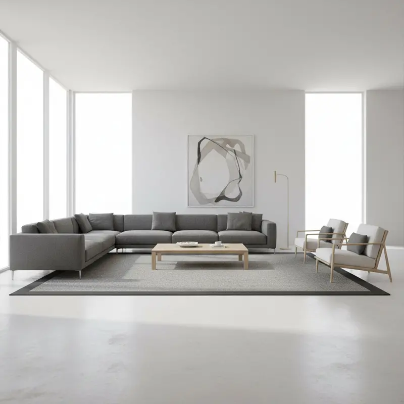 Extra-Large 300X400 Cm Berlin Sisal Rug – Handwoven Natural Texture 1