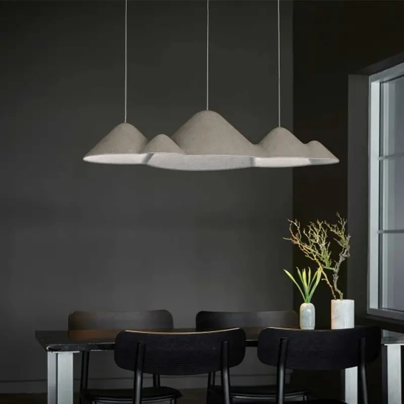 Felt Pendant Light – Large-Scale Ceiling Accent (Fy-Pe399-L) 1