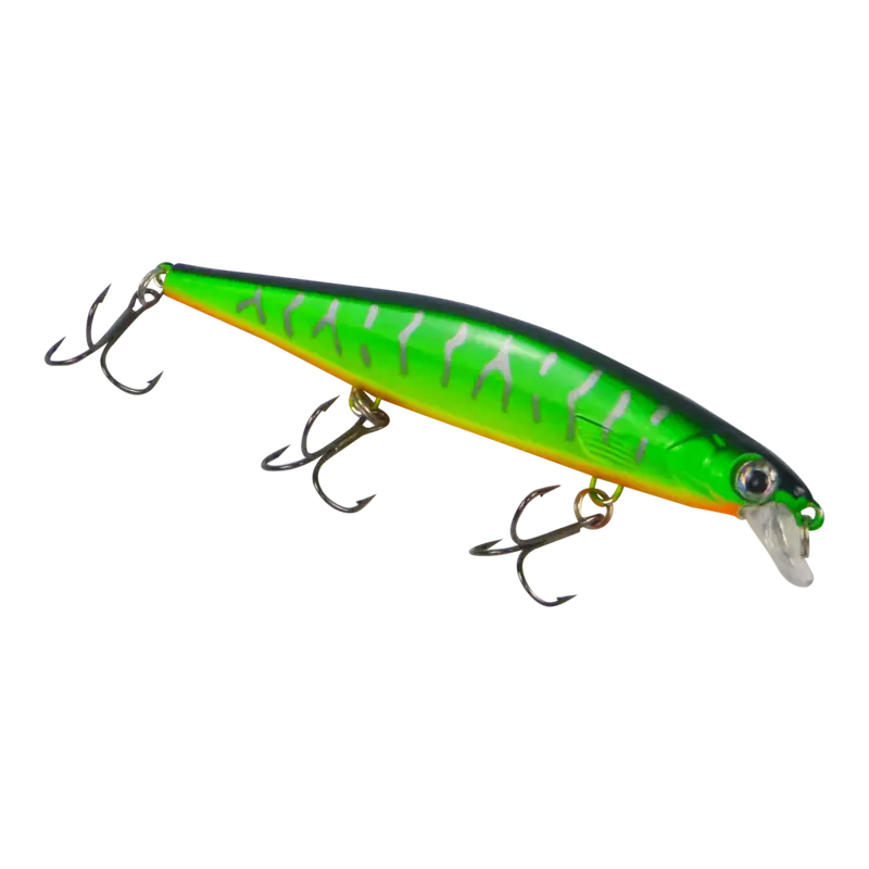 Finesse Chudan 110Mm Diving Minnow – Lime Green 1