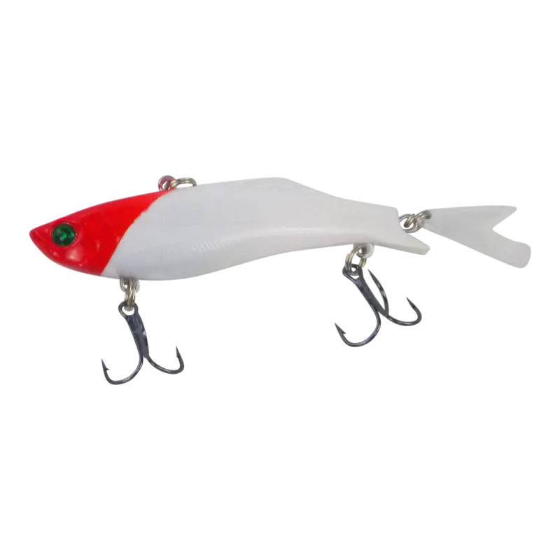 Finesse Deep Water Vibes 80Mm Vibrating Lure – Red Head 1