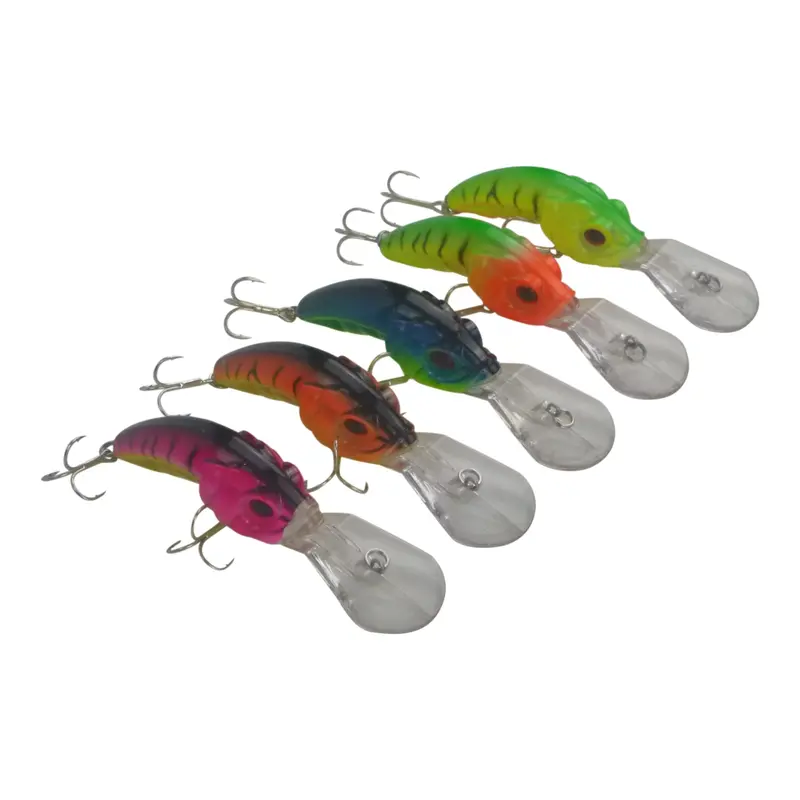 Finesse Leapfrog Deep Diver – 100Mm Hi-Vis Yellow (5-Pack) 1