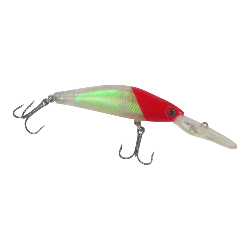 Finesse Longlip Minnow – 90Mm Red Head 1