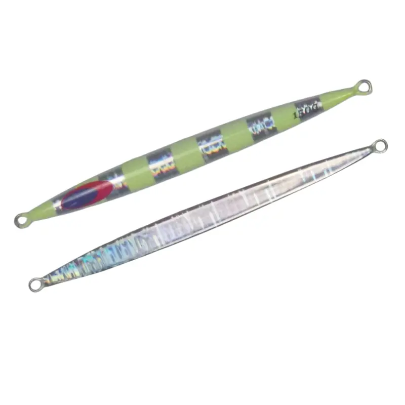 Finesse Lumo Fastdrop Jig – 150G Silver Stripe (2-Pack) 1