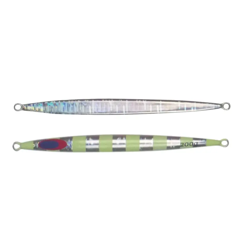 Finesse Lumo Fastdrop Jig – 200G Silver Stripe (2-Pack) 1