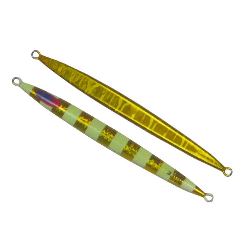Finesse Lumo Fastdrop Jig – 250G Gold Stripe (2-Pack) 1