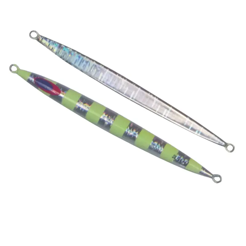 Finesse Lumo Fastdrop Jig – 250G Silver Stripe (2-Pack) 1