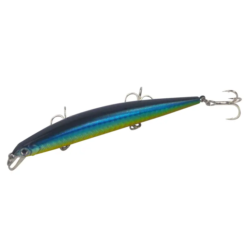 Finesse Lw12 Shallow-Diving Twitch Bait – 120Mm Green & Gold 1