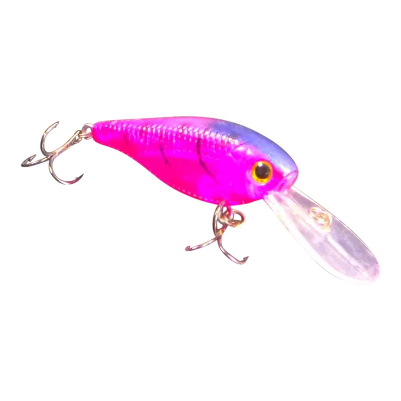 Finesse Madbass Opaque Purple Deep-Diving Crankbait – 85Mm 1
