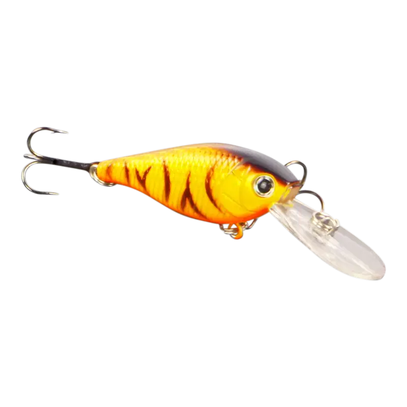 Finesse Madbass Tiger Stripe Deep-Diving Crankbait – 85Mm 1